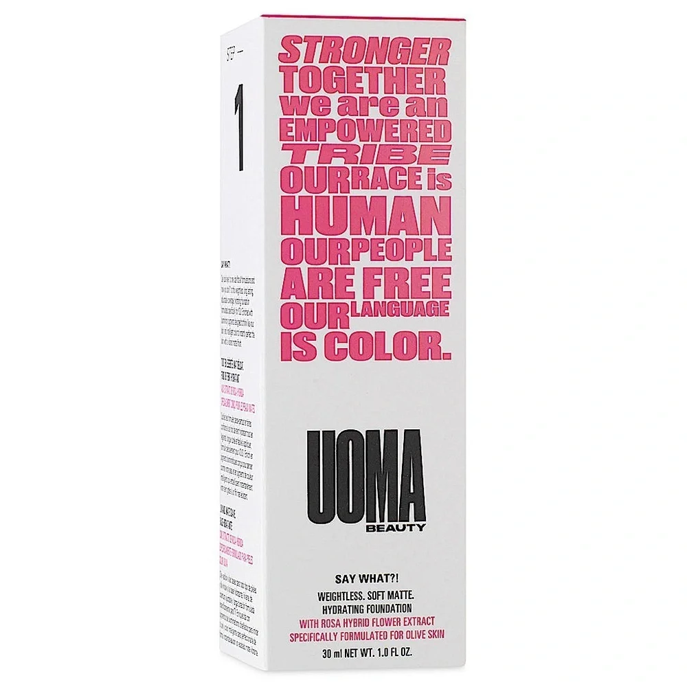 UOMA Beauty T3W Honey Honey Foundation